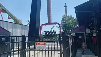 Catwoman Whip à Six Flags St. Louis