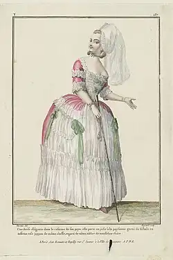 Cauchoise élégante dans le costume de son pays, planche 137.