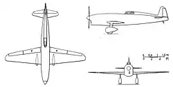 Description de l'image Caudron C.360 3-view NACA-TM-724.jpg.