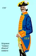 régiment Colonel-Général cavalerie de 1767 à 1776