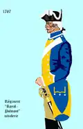 régiment Royal-Piémont cavalerie de 1767 à 1776