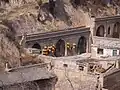 Maison troglodyte sur cour, de type siheyuan dans le lœss, adaptée aux conditions géo-climatiques du Shanxi.