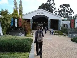 Caveau chez J. C. Le Roux à Stellenbosch.