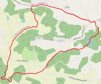Carte OpenStreetMap.
