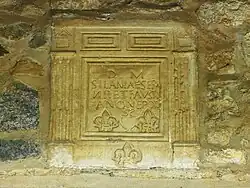 Cippe funéraire gallo-romain.