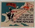 Affiche de 1936 anti-Front populaire.
