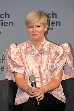 Description de l'image Cecelia Ahern - Buchmesse Wien 2022 (b).JPG.