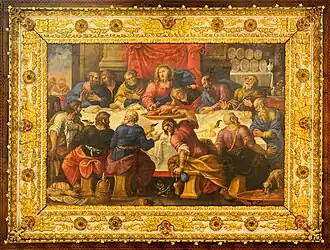 La Cène, sur le plafond de la cathédrale.