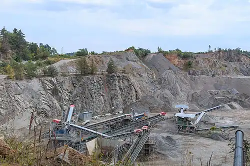 Carrière à Cejřov.