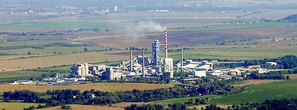 Cimenterie Lafarge de Čížkovice.