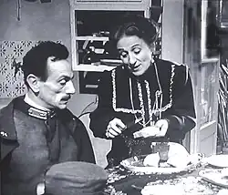 Eduardo De Filippo et Titina en 1954.