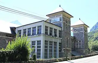 La centrale hydroélectrique.