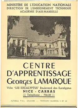 Sa plaquette de 1950