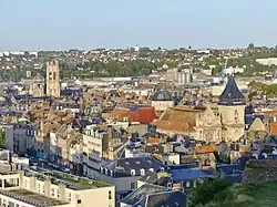 Dieppe : centre historique, église Saint-Rémy