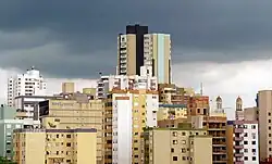 Vue partielle du centre