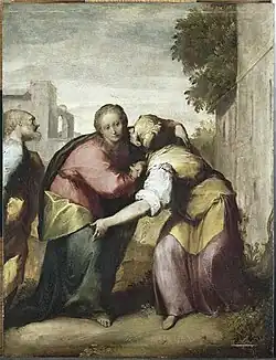 Giovanni Battista Crespi, La Visitation (fin XVIe siècle).