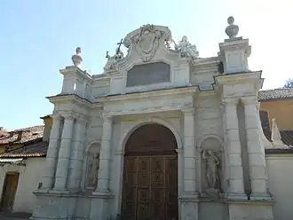 Portail d'entrée de la chartreuse de Collegno