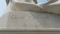 signature de Cesare Sighinolfi