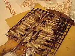 Sardines à la braise