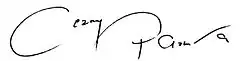 signature de Cezary Pazura
