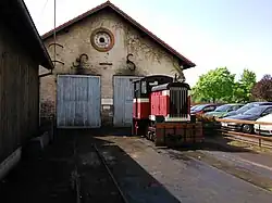 Le dépôt à Abreschviller.