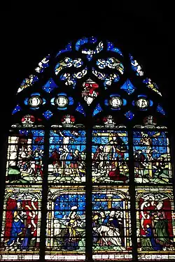 Verrière de la Passion de Jésus.