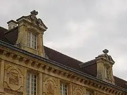 Détail de la façade.