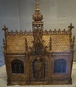 Châsse de 1520 de saint Barthélemy.
