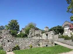 Emplacement des maisons des chanoinesses.