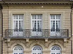 Château de Belbeuf - Avant-corps central côté sud