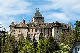 Le château de Blonay.