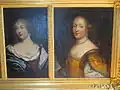 La comtesse de Grignan Françoise de Sévigné et la marquise de Sévigné Marie de Rabutin-Chantal.