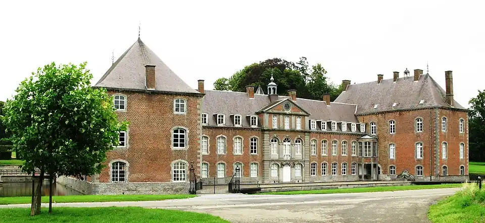 Château de Franc-Waret en août 2008.