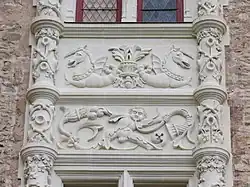 Photographie de détails de décor.