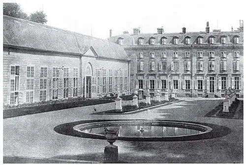 Château de Saint-Cloud - Orangerie, Second Empire.