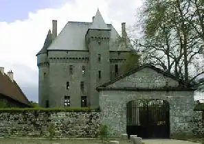 Le château de Saint-Maixant, dans la Creuse