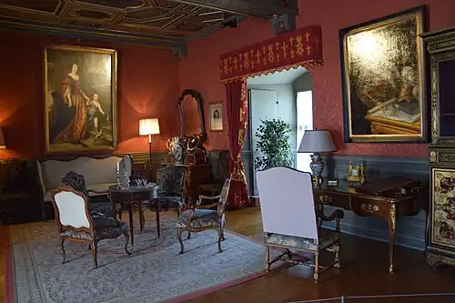 Château de Sully, grand salon.