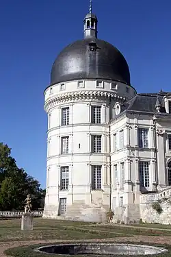 Dôme du château de Valençay (Indre).