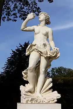 La Clarté, dite aussi Clytie - Lazzaro Baldi (1623-1703) - v. 1680 - Allées d'Apollon au Grand Canal, château de Versailles
