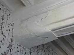 Dans une chambre de l'aile est du château de Villemolin.