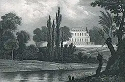 Château de la Madeleine à Pressagny-l'Orgueilleux au XIXe&nbsp;siècle.