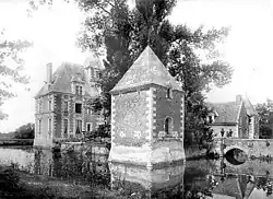 Le château de la Morinière en 1893..
