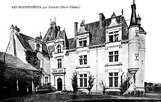 Le château des Bretonnières.