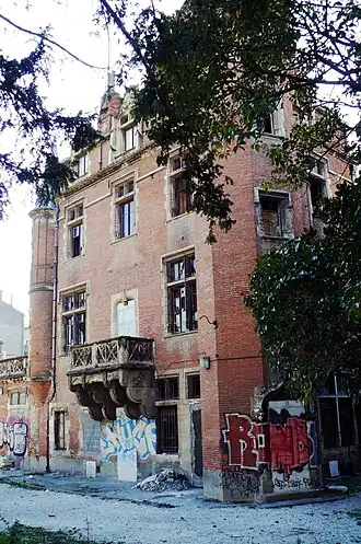 Le Château des Verrières en février 2009