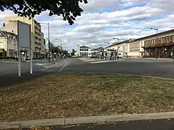 La gare routière de Châteauroux en 2017.
