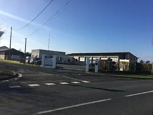 Le centre d'entretien et d'exploitation des routes du conseil départemental de l'Indre en 2020.