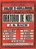 Oratorio de Noël de J. S. Bach (1928).
