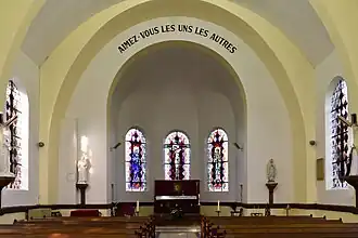 Chœur de l'église.