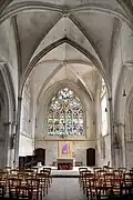 Le chœur de l'église Notre-Dame.