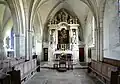 Le chœur de l'église.